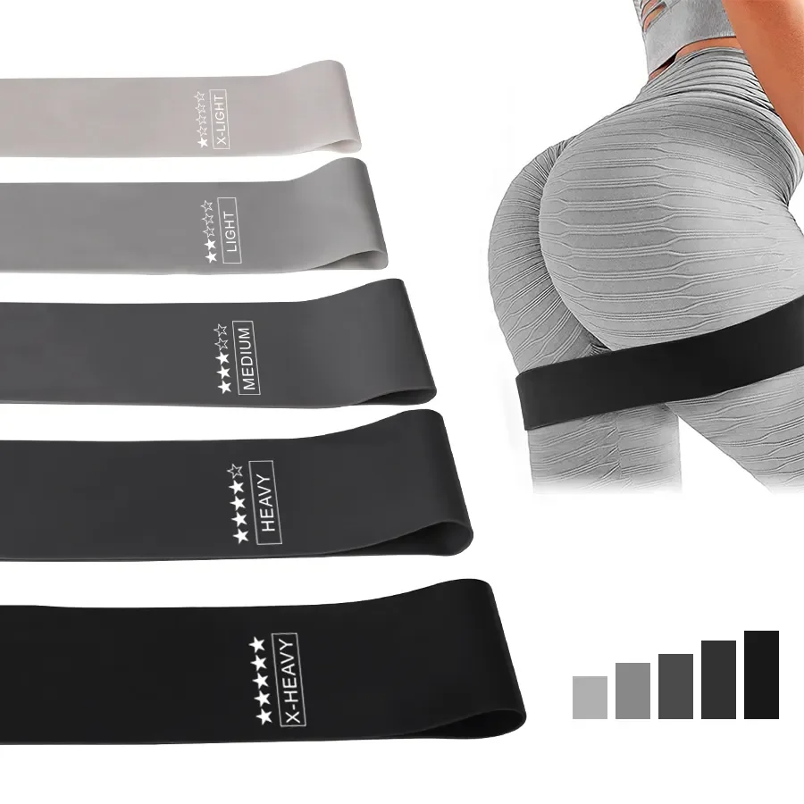 Crossfit Workout Gear - 5 verschillende niveaus weerstandsbanden oefening fitness