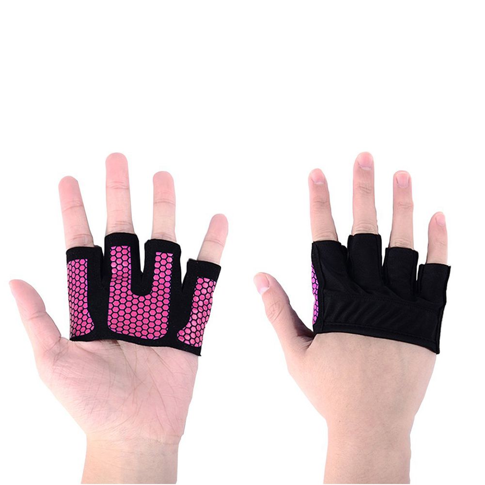 Crossfit Workout Gear - Crossfit Antislip Gewichthefhandschoenen Ademende Halfvinger Handgrepen