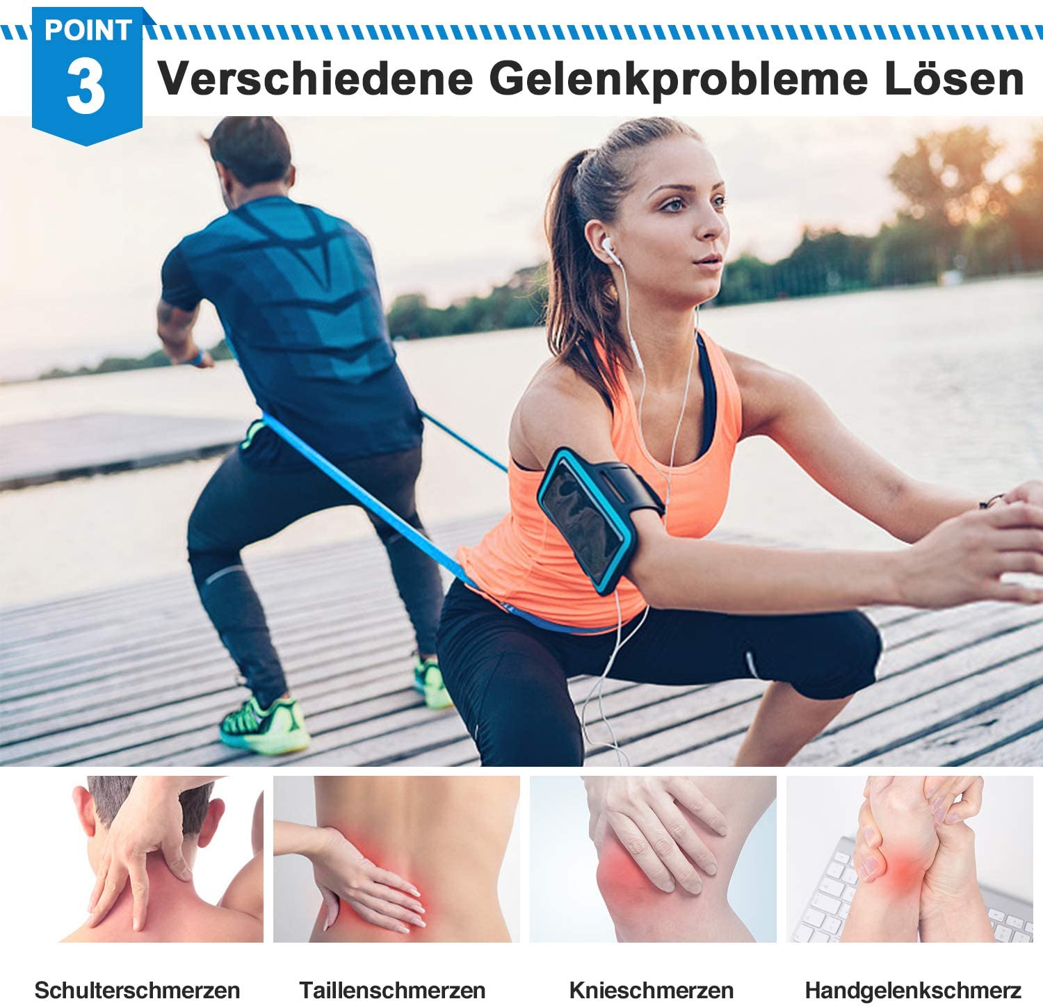 Elastische fitnessbanden 4-del - Crossfit Training Gear recensie en prijs