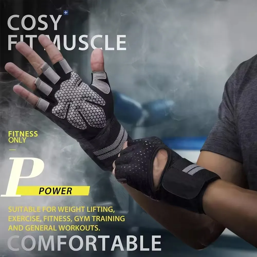 1 paar halve vinger gym fitnes - Crossfit Training Gear recensie en prijs